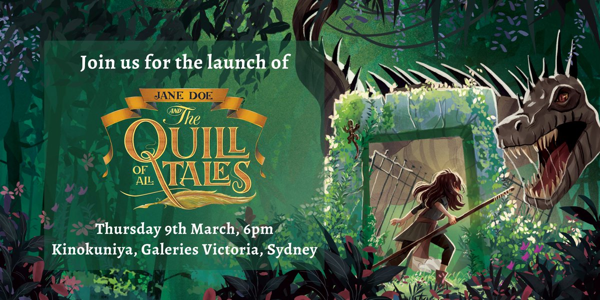 Next week, Sydney! So hope to see you there. RSVP: bit.ly/3y2lWkq <a href="/KinokuniyaAust/">Kinokuniya Sydney</a> <a href="/HardieGrantCP/">Hardie Grant Children's Publishing</a>