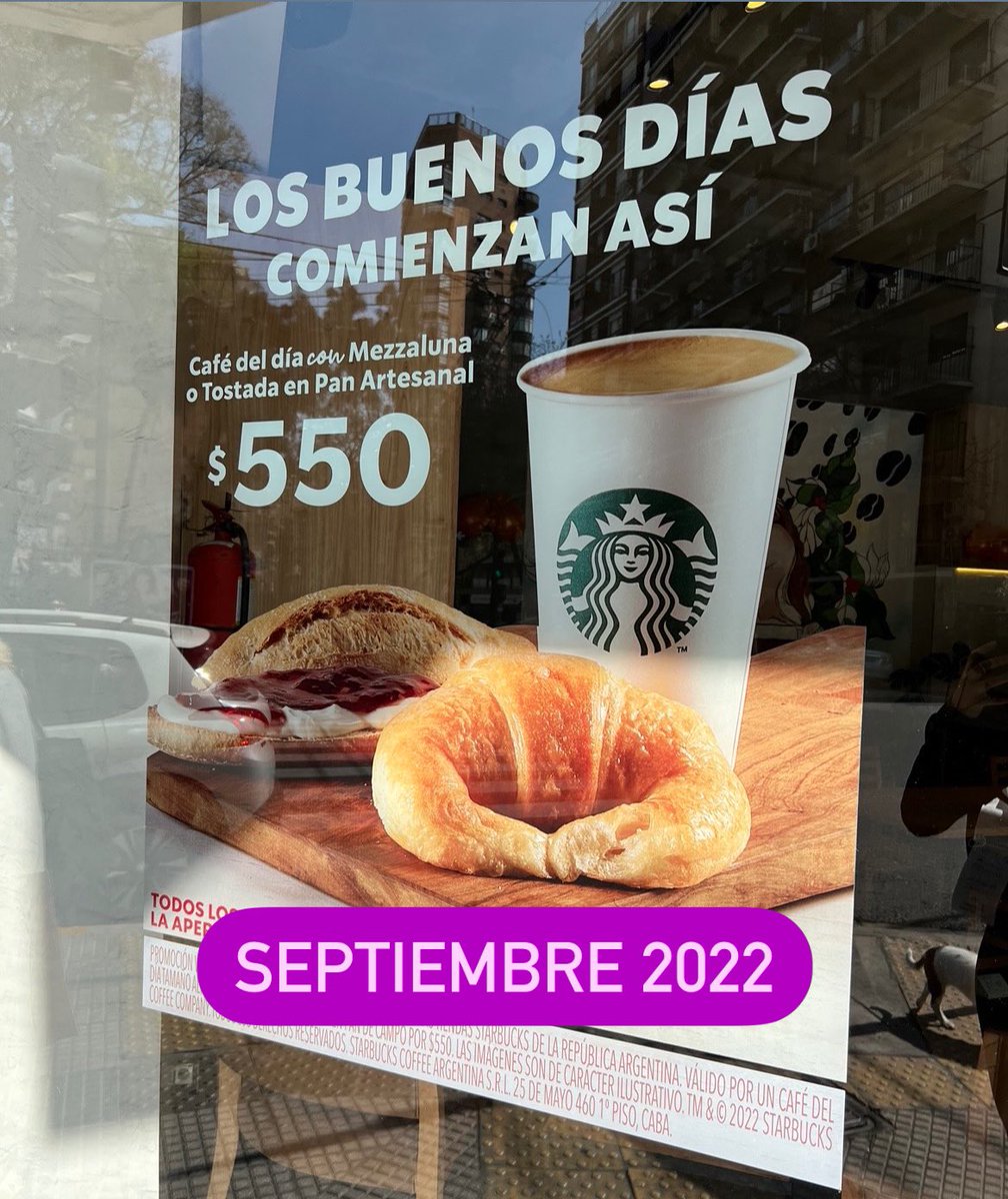 fersimonato's tweet photo. #mktg2023, definición del índice de  #inflación #Starbucks en #Argentina  Fuente: @sofiaterrile https://t.co/eVRe6fpEfx