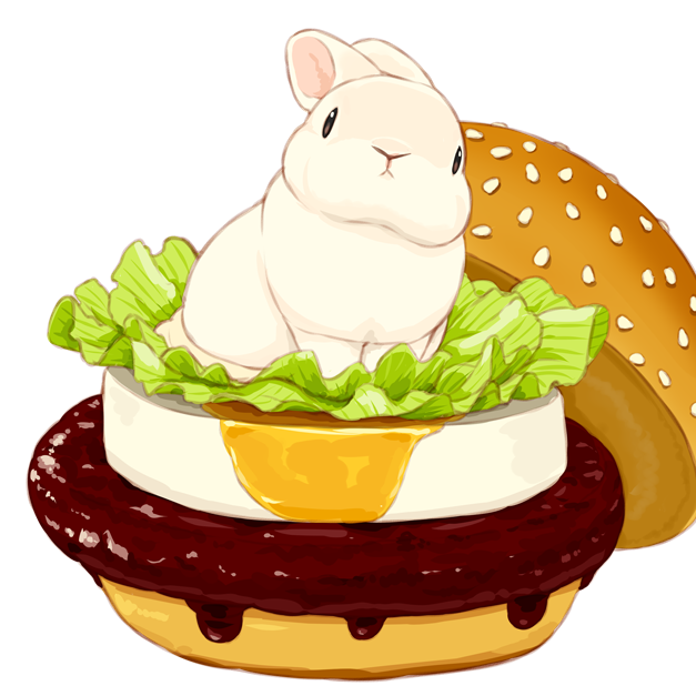 food focus food no humans rabbit lettuce white background burger  illustration images