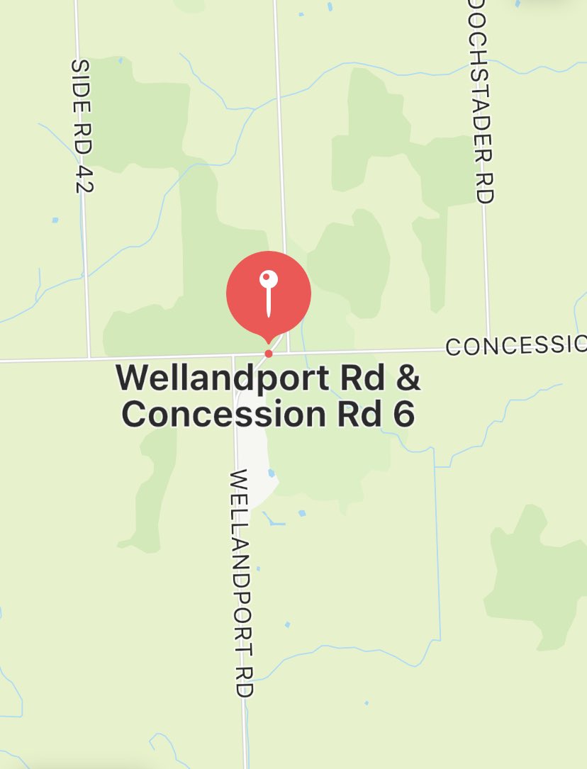 NRPS on Twitter "Attn PortColborne area of Concession Rd 6