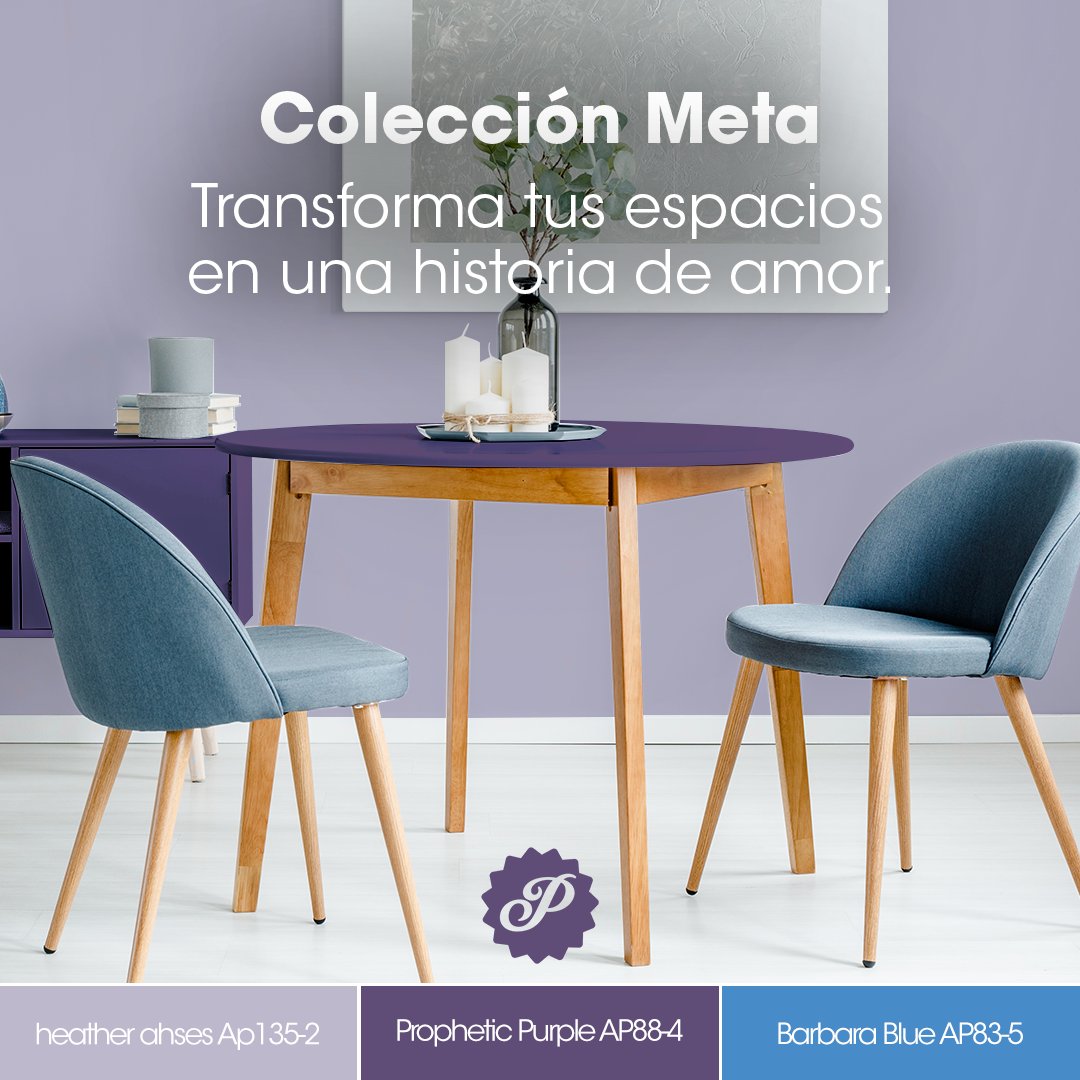 PinturasPaleta's tweet photo. Los colores de la Colección Meta son tan brillantes como tus momentos especiales. Conoce aquí: todas las Tendencias 2023, y transforma tus espacios en una historia de amor. https://t.co/a0DMuoftGi