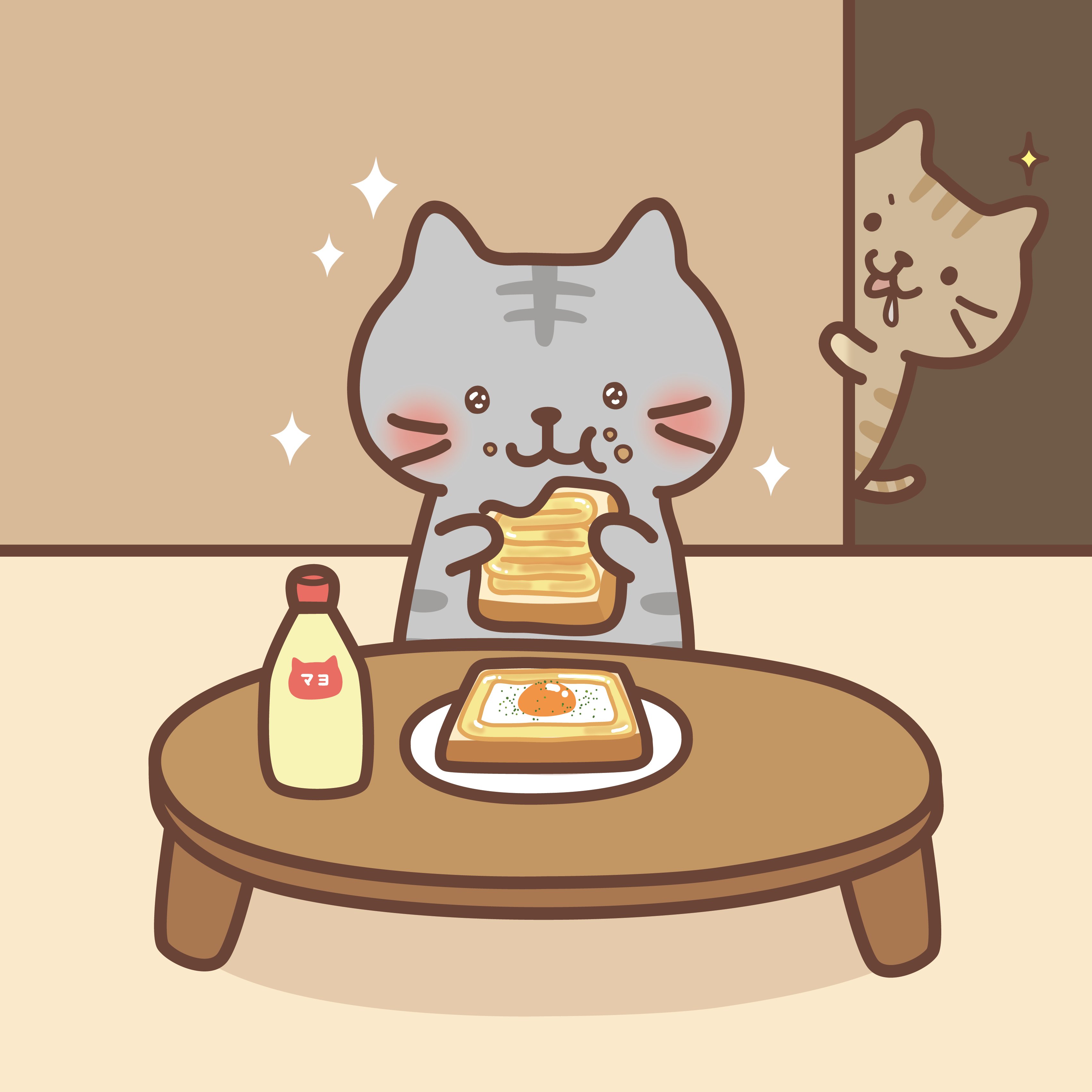 ふくふくにゃんこ パンケーキシリーズ サバ太 - メルカリ