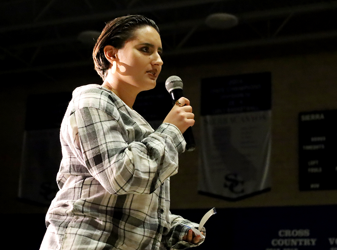 sierracanyon's tweet photo. To culminate Black History Month, Upper Campus students had the unique opportunity to participate in a Q&amp;A with social activist and actress Yara Shahidi. As a recent Harvard graduate and budding humanitarian, Ms. Shahidi was relatable and inspiring to SC students.#WeAreSC https://t.co/Y20EDcKHI1