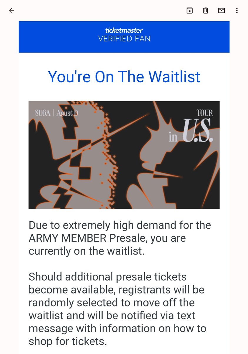 MrsTOH2O's tweet photo. Some of ya are DMing me asking for tickets. FYI, I got waitlisted too! So please comment under this post with the location and date ya are interested in! If I get leads for tickets, I'll DM ya after checking the buyers! Remember ya also should do your due diligence! 💜✌️ #BTSARMY https://t.co/sfNRFka78v