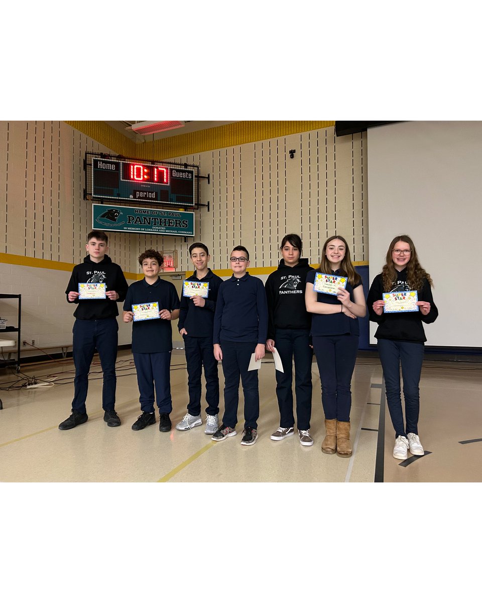 Congratulations to our students who were recognized for the virtues of Kindness and Compassion. Also, congratulations to our French Award recipients. Way to go!! <a href="/HWCDSB/">HWCDSB</a> <a href="/MorrisHucal/">Morris Hucal</a>