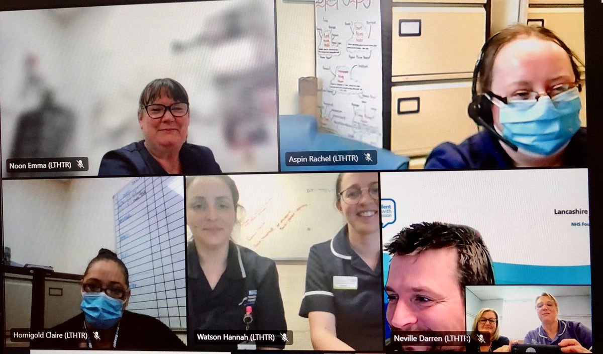 Absolutely brilliant start to our new Falls prevention improvement ‘big room’🤩<a href="/FcaLancashire/">FCA_Lancashire</a> Thank you so much Emma, Rachel, Claire <a href="/BrindleWardCDH/">BRINDLE WARD</a> Hannah &amp; Carmen <a href="/Ward24LTHTR/">Ward24</a> Darren &amp; Fab Co coach <a href="/fimorrall70/">Fiona Morrall</a> Great start! <a href="/LancsHospCITeam/">Continuous Improvement @ LTHTR</a> <a href="/QLthtr/">Quality Assurance Team LTHTR</a> @HowlesJohn <a href="/CatherineSilco1/">Catherine Gregory</a>