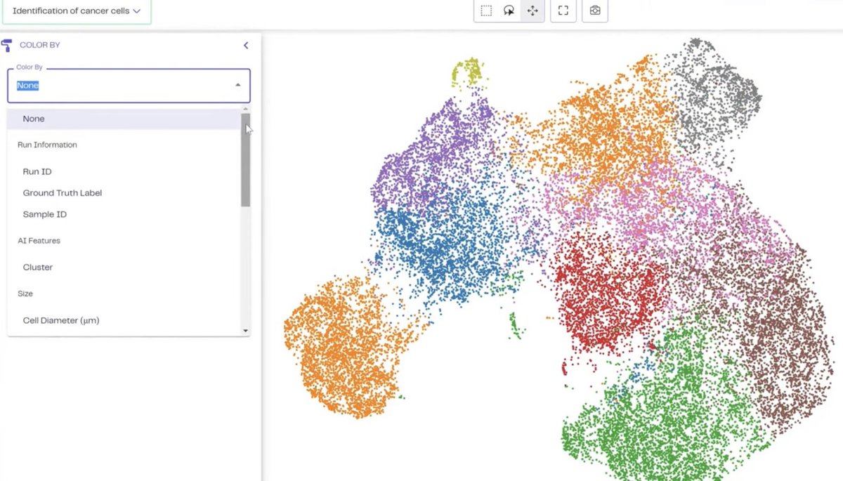 deepcellbio's tweet photo. Day 3 at #SLAS2023 & the science is flowing. If you think #CellPainting is high content, check out our data sets showcasing the high dimensionality of #morpholomics. Come to booth 446 for a 1:1 walkthrough or explore the data yourself at https://t.co/u9vN3SQfs5 https://t.co/5DglJ8qUbE