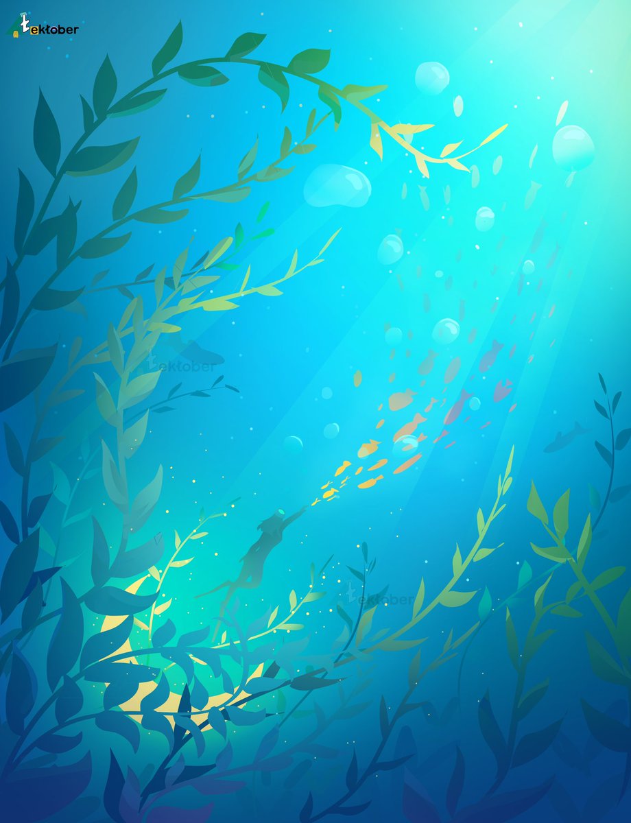 Kelp forest 

#DigitalArtist #illustration
