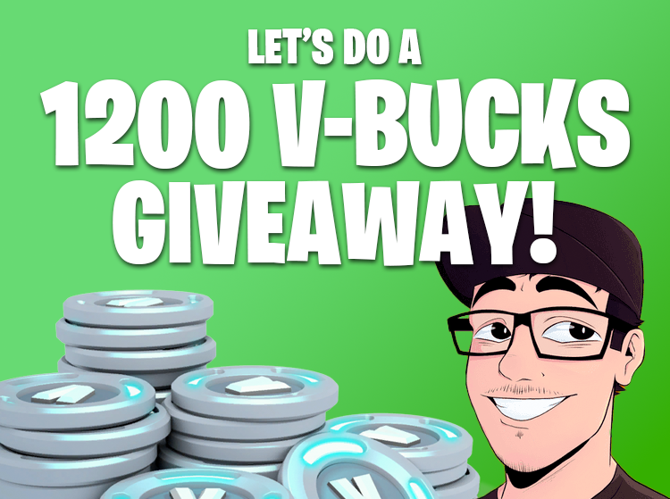 Let's do a 1200 V-Bucks Gift Giveaway! Rules: ❤️ Like the tweet, and ♻️ Retweet! A winner will be randomly chosen in 24 hours.