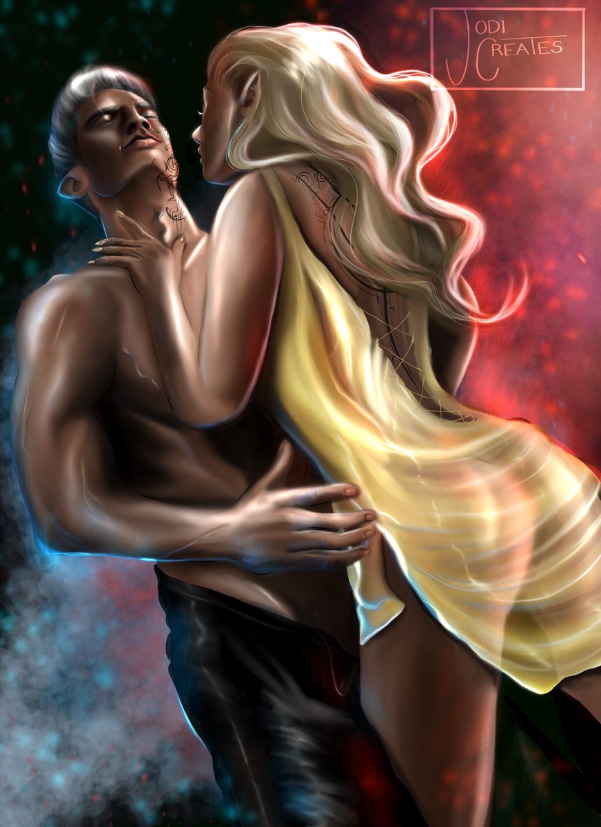 jodi_creates's tweet photo. That gods damned nightgown … #rowan #aelin #rowaelin #throneofglass #fanart https://t.co/lox2NUSpzZ