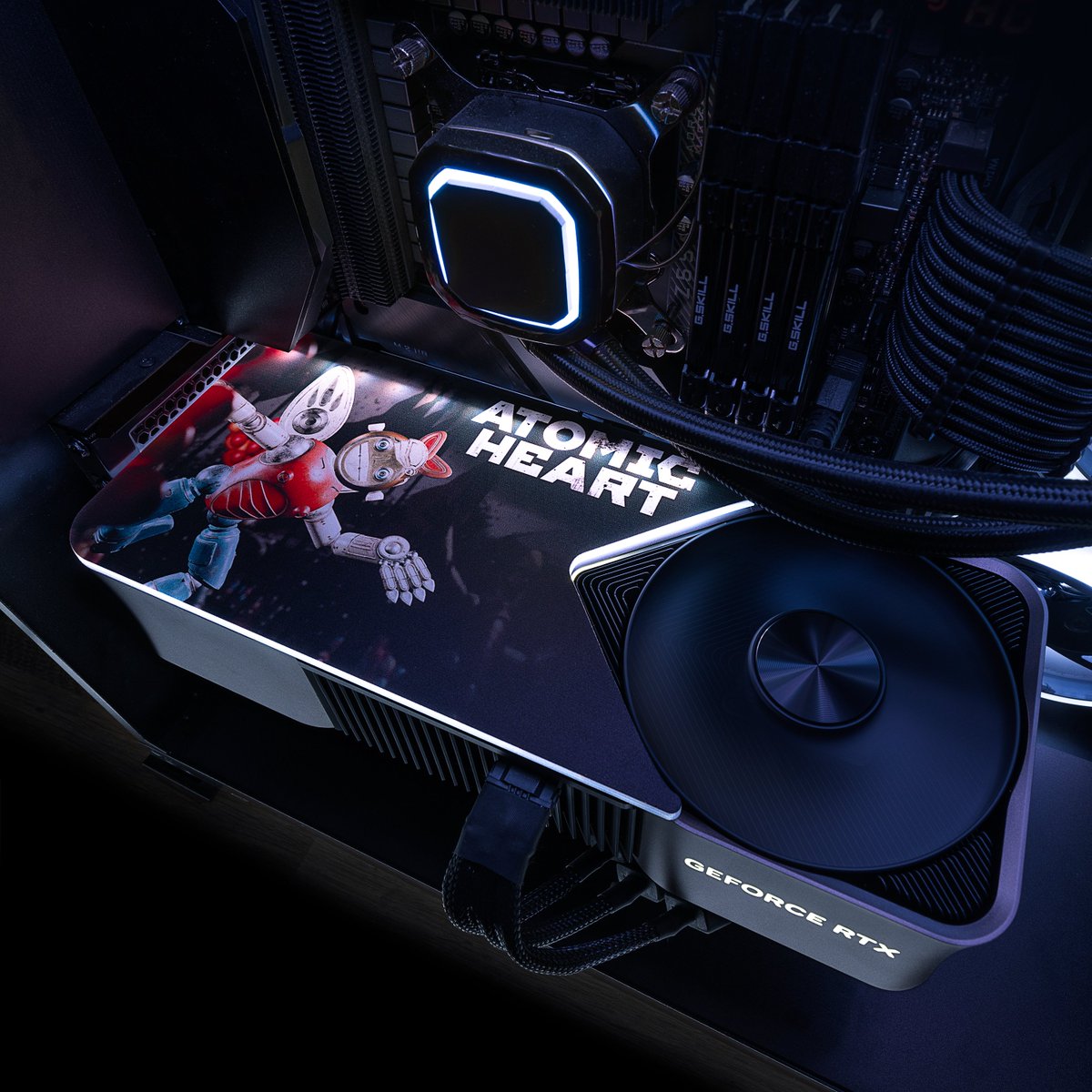 To celebrate the recent launch, we’re giving away a NVIDIA GeForce RTX 4090 with a custom Atomic Heart backplate 👀 Entering is easy: 🟢 Like this post 🟢 Comment #BeyondFast Terms apply: nvidia.com/en-us/geforce/…