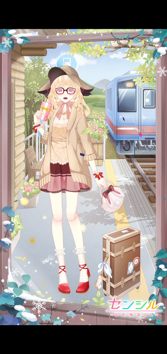 GuernVeronique's tweet photo. 着せ替えアプリのセンシルでコーデをしてみたよ！いい感じ？良かったらゲーム内でfeelしてね #センシル https://t.co/Sr2QoQyeKo https://t.co/LsAiH0jVmV