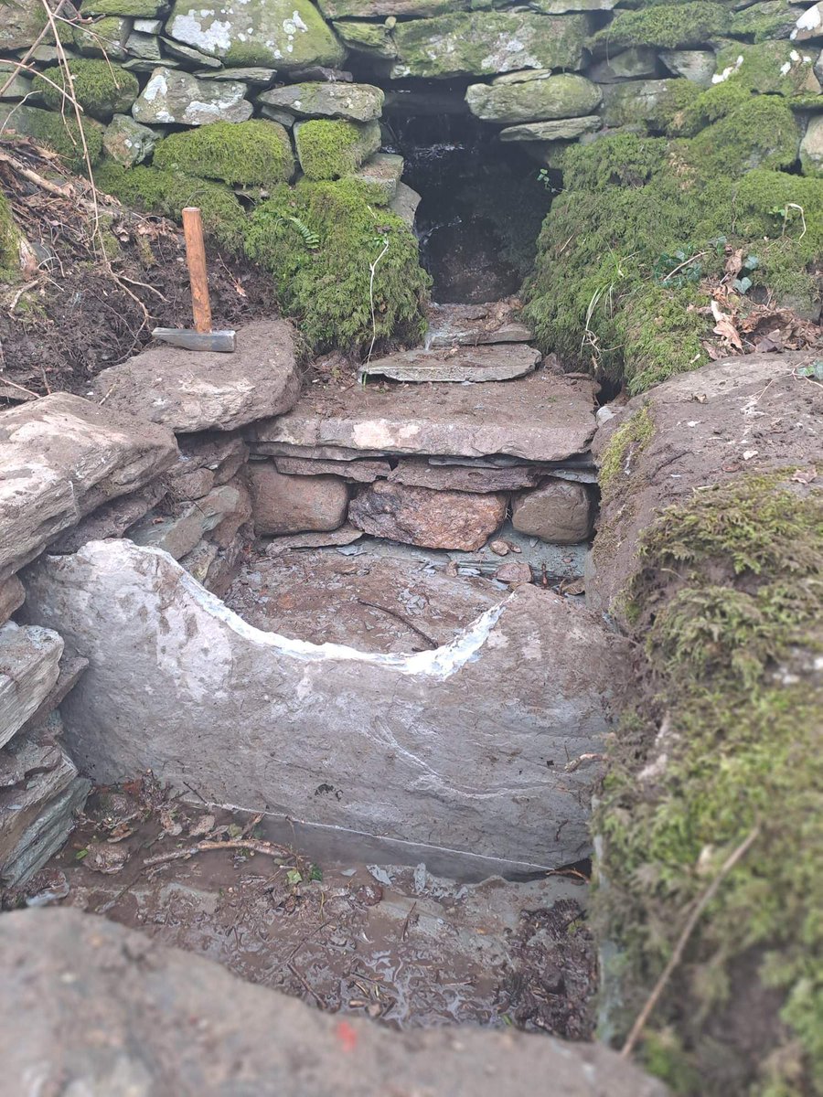 Denporter1965's tweet photo. Silt traps not only stop sediment entering the water course but also help prevent erosion and help with maintenance, here's one we installed today nr Ambleside @lakedistrictnpa @RateMyCulvert https://t.co/owcTIcoHiA