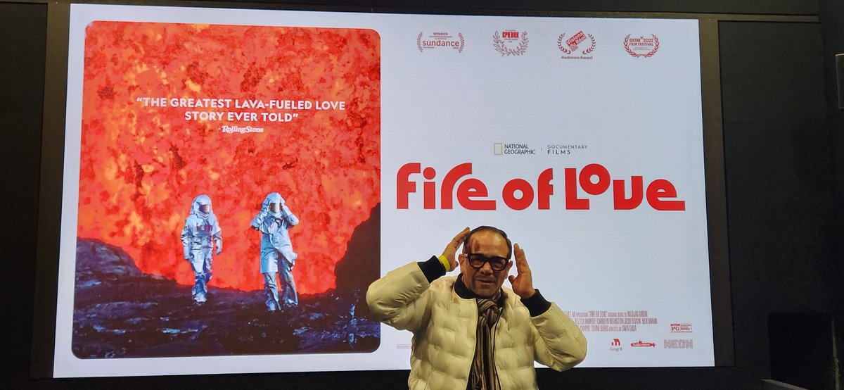 FestivalinLA's tweet photo. "Dangerously real, #FireofLove ignites the lover’s passion for #EarthStudies 101 enormously." José Alberto Hermosillo @FestvalinLA #moviereview Best #docunentary #Oscars2023 #MovieReview
Fire of Love: The Everlasting Stars of #Volcanology LINK: https://t.co/sJxJhKZW3T https://t.co/NdHcDMrLNC