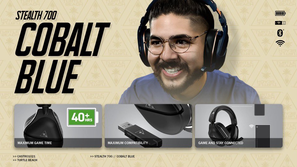 Castro1021's tweet image. Who needs a new @TurtleBeach headset?! 🔥

Giving away 10 of them now!!