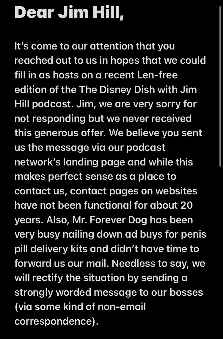PodcastTheRide's tweet photo. To @JimHillMedia … https://t.co/OSYhAN9LVN