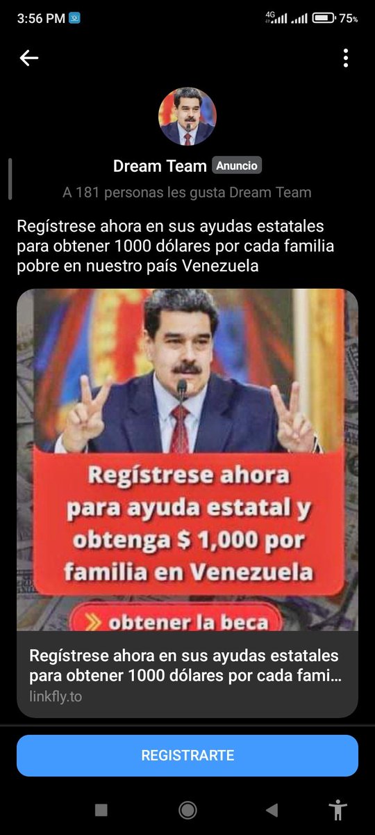 🚨 ATENCIÓN 🚨 Camarada @dcabellor @lahojilla Señor Fiscal de la República @TarekWiliamSaab en la plataforma Facebook están promocionando esto con la imagen del Señor Presidente Nicolás Maduro Moros