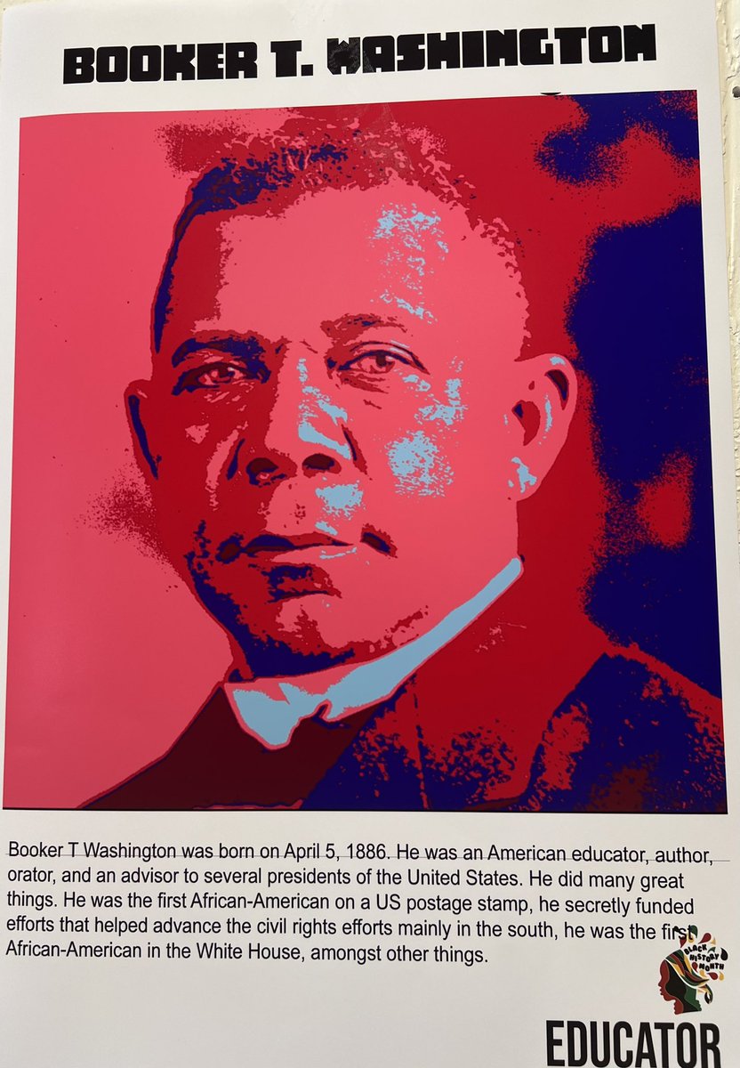 jupiter_high's tweet photo. A huge thank you to @JupiterHigh_Art for creating amazing #PopArt posters celebrating #blackhistorymonth2023  @ Jupiter High!! #OneTribe https://t.co/ovinbqNFKg
