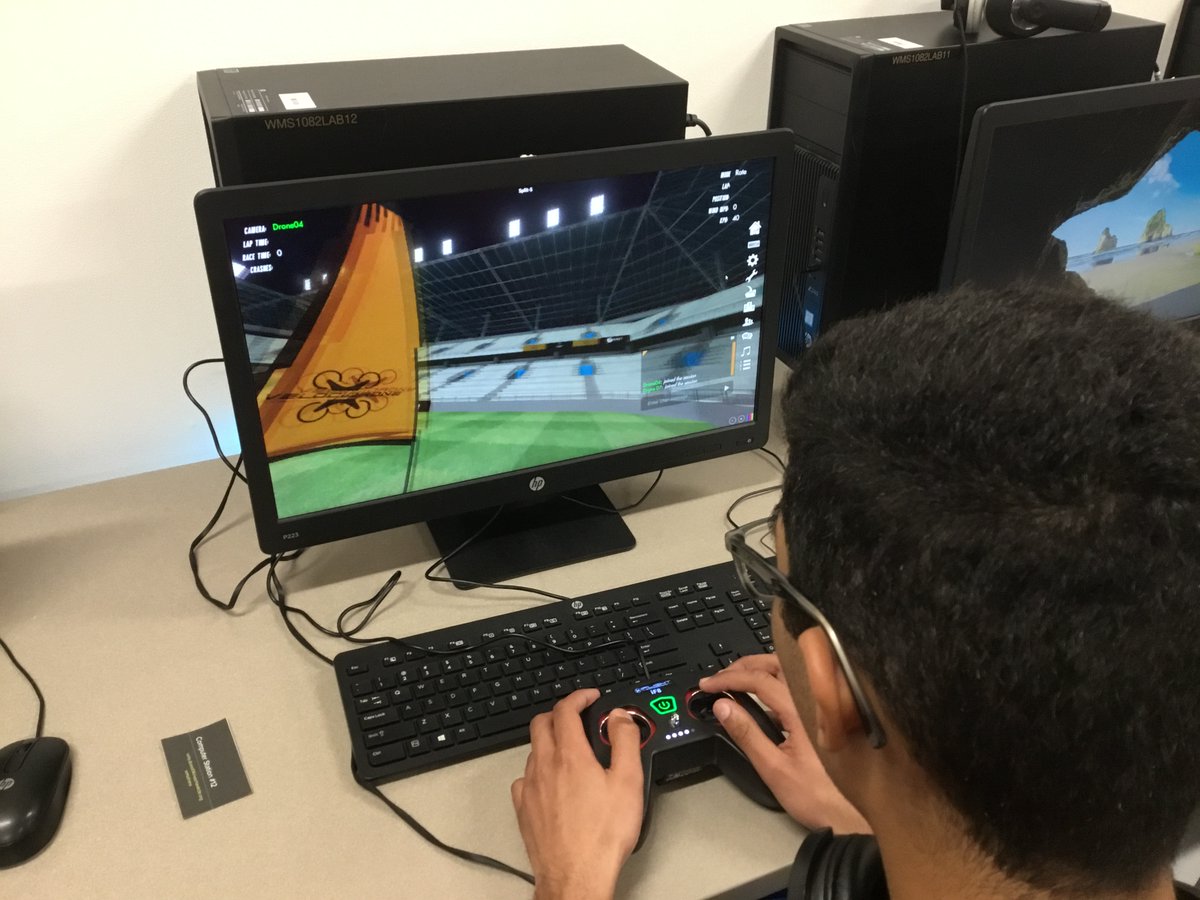 Mrs_Hysmith's tweet photo. Our @Wellborn_MS #TechnologyClub tested out our @velocidronefpv flight simulators and @iflightgo #FPV Radio Controllers last week.
The #WMSTechnologyClub meets weekly after school on Thursdays.
#CSISDCTE #WMSWarhawks #YouBelongHere https://t.co/TnukDLZX1Y