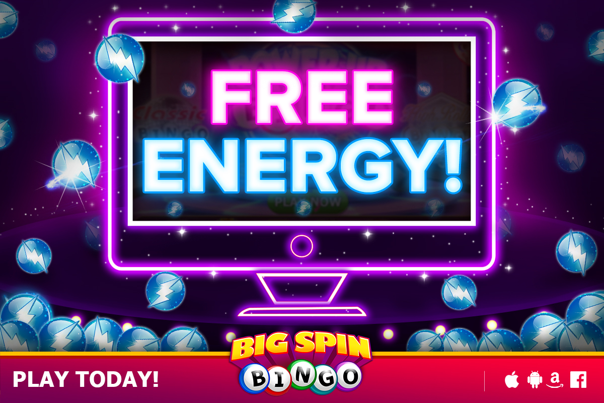 big_spin_bingo's tweet photo. Click here for your gift: 👉 https://t.co/Aa0TnRE8NP

✨ We're giving away 35 free energy! ✨
Tell us in the comments what your
favorite sport is! 🏈 #Tuesday https://t.co/aeHKu3CVzR