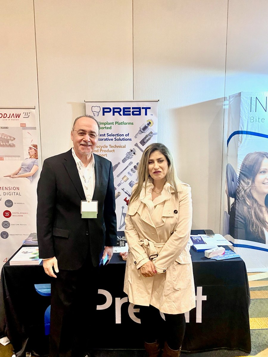 What a weekend in Chicago! Thank you to all who visited our booth and sessions at Cal-Lab, the American Prosthodontics Society and Lab Day. #preatcorporation #dental #dentist #dentalimplants #dentistrylife #dentaltechnician #prosthodontics