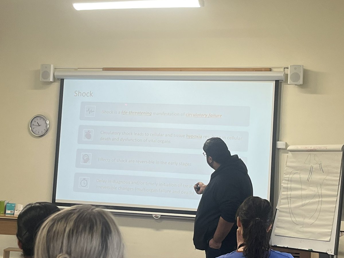CNME_Donegal's tweet photo. A great day today at our inaugural programme- Management of the Deteriorating Patient in acute care👏Promoting patient safety and transformational learning through simulation🙌 inter professional learning at its best ! Huge thanks to our excellent facilitators https://t.co/pErR4yf81N