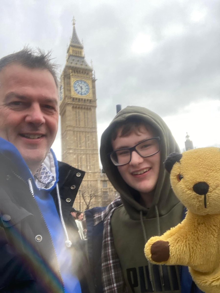 Mark50at50's tweet photo. I’m heading to London in a couple of weeks with this top lad. He doesn’t travel on escalators nor lifts so I’m looking for suggestions to Underground stations WITH stairs. #Autism #AutismAcceptance #TFL https://t.co/He3s35vGBh