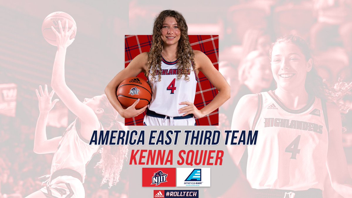 🏅 𝐀𝐦𝐞𝐫𝐢𝐜𝐚 𝐄𝐚𝐬𝐭 𝐓𝐡𝐢𝐫𝐝 𝐓𝐞𝐚𝐦🏅

👉 Kenna Squier 

⚔️ 2⃣X America East third-team selection
⚔️ 11.1 ppg (ranks 14th in AE)
⚔️ 5.1 rpg
⚔️ 50.2 percent from the field