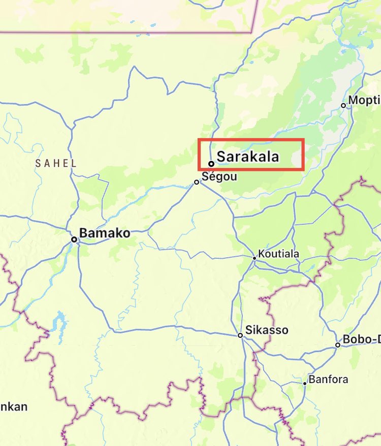 SimNasr's tweet photo. #Mali #Ségou le #JNIM #AQMI revendique l’attaque du checkpoint de #Sarakala dans la nuit du 26-27 février et la « mort de deux militaires » https://t.co/iwCmjhnHc9