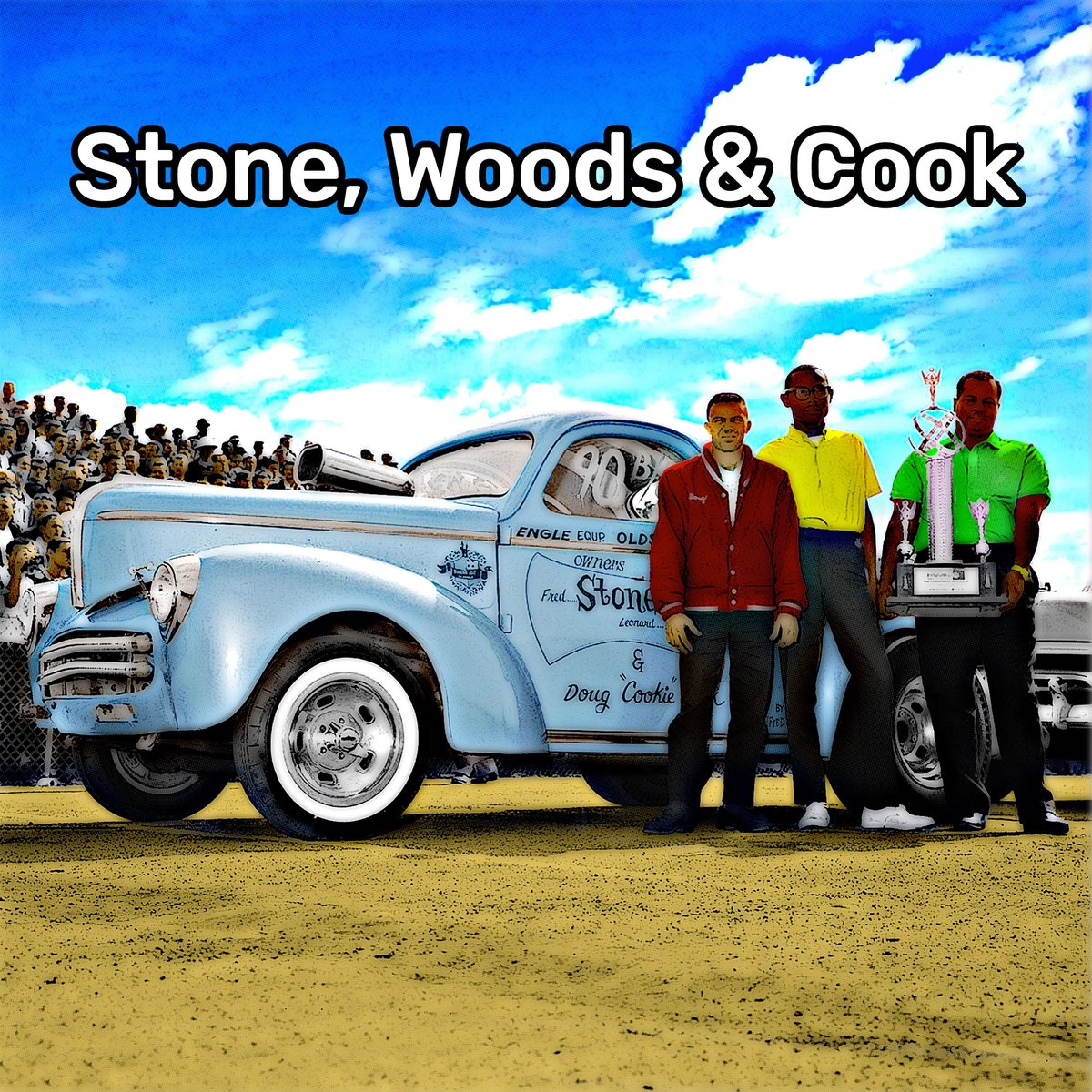 One10Ten_'s tweet photo. The Stone,Woods,and Cook racing team was the world’s first racially integrated team with black owners (Woods &amp; Stone) and a white driver (Cook). They won over 400 races in the SWC Willys gasser, voted all-time most famous drag race car by the NHRA. #BlackHistoryMonth #motorsports https://t.co/Q00JC3svdQ