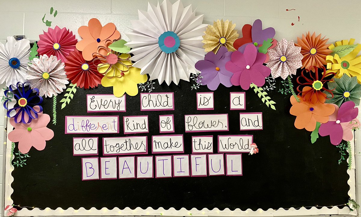 Room105Team's tweet photo. “Every Child is a Different Kind of Flower, and All Together, Make This World Beautiful.” 

#specialeducation #autism #specialneeds #specialeducationteacher #autismawareness #education #teachersofinstagram #adhd #inclusion #teacher #teachersfollowteachers #sped #asd #spedteacher https://t.co/5sYGmHEgB8