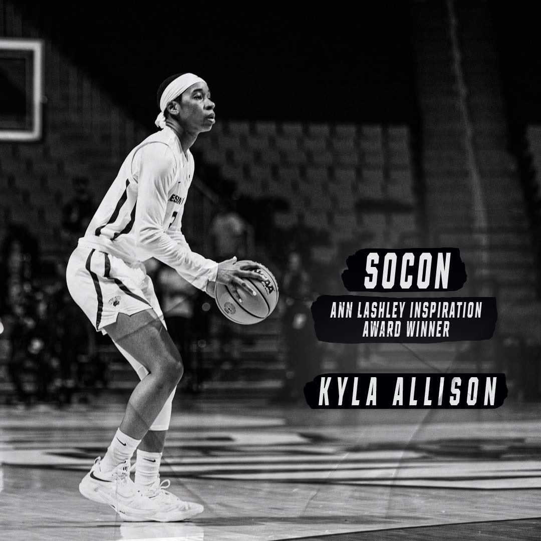 SoConSports's tweet photo. 2023 Coaches All-SoCon Women’s Basketball Awards

Brenda Mock Brown | Coach of the Year
@ETSU_WBB 
Kyla Allison | Ann Lashley Inspiration Award Winner
@CatamountWBB 

Visit https://t.co/0xO6aN4s7n for Teams
(2/2) https://t.co/9rVBGNUVis