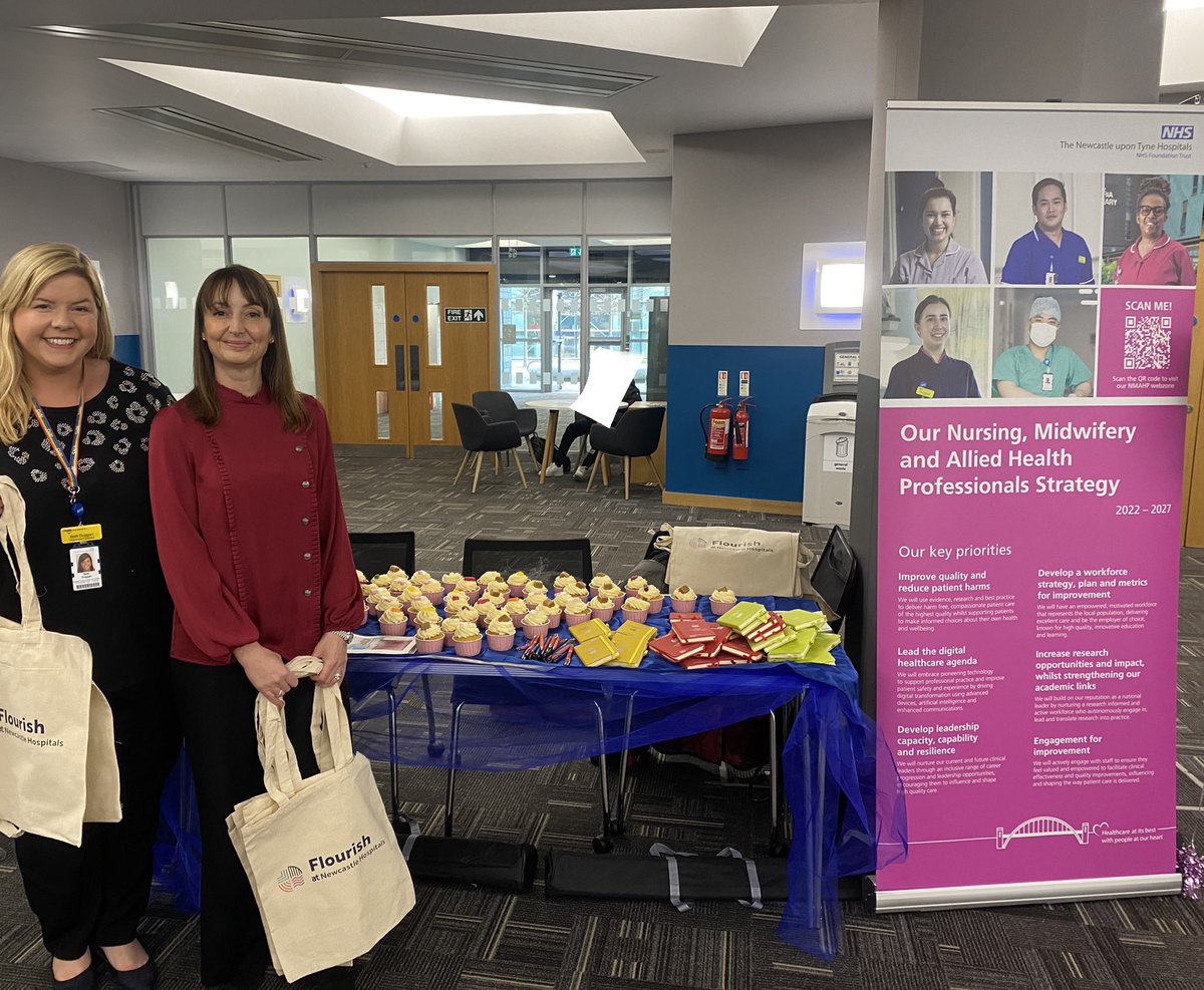 We had a fantastic day at @NorthumbriaUni last week celebrating our final year nursing students. We hope to see you all again at our careers day on 18th March. Special thanks to @LynnWatoComms91 and @Newcastle_NHS for the freebies and cupcakes, they were a big hit! @lisa_guthrie3