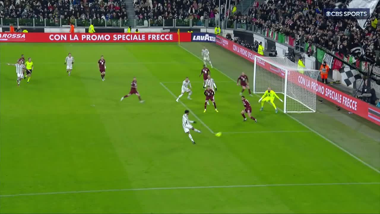 Juan Cuadrado answers back!

His first goal in Serie A is against familiar foes, Torino. 💥”