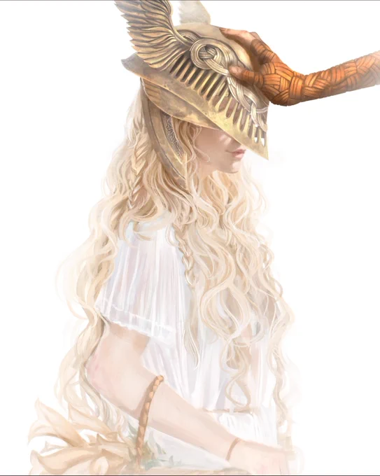 Can't wait to see more Miquella in the DLC I hope we get to unveil the connection with Saint Trina, Miquela always  had the *gender* vibes 