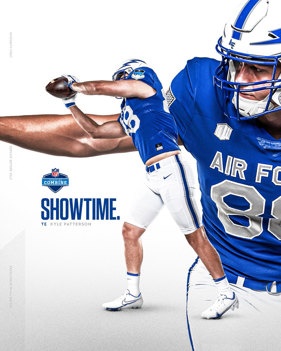 AF_Football's tweet photo. Good luck to our guy, @kpatts3, at the @NFL Combine this week‼️⚡️ https://t.co/P1NOcWS6bK