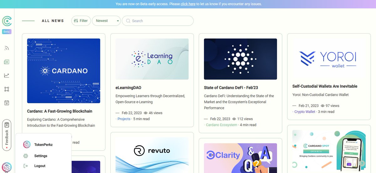 We just set our new <a href="/CardanoSpot/">Cardano Spot</a> profile up, who else is using it so far? some great features!
#CardanoCommunity