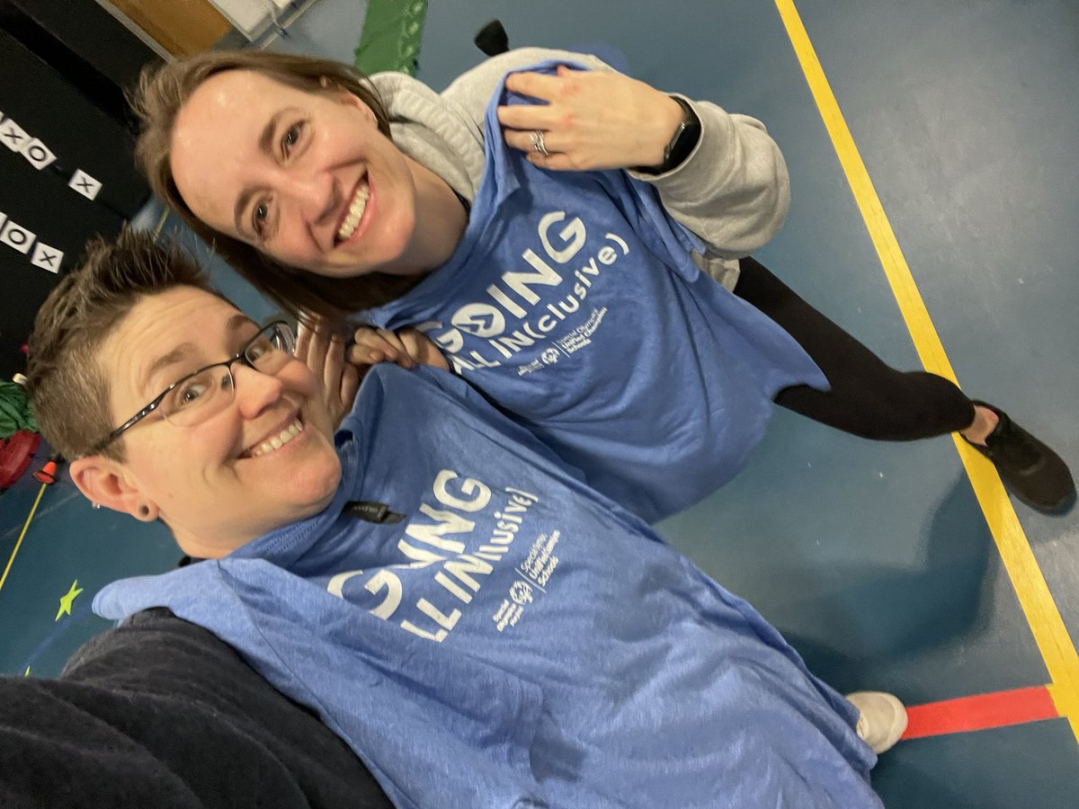 JodysAPE's tweet photo. Shirts came today! Student success starts w a positive learning environment.  Support @SpOlympicsMD by pledging to include everyone-always! The Global Day of Inclusion is tomorrow-Access pledge flyers &amp; MORE https://t.co/ImShJzs5Dl. Pledge online: https://t.co/z2ZINsXbF2 #STWMd https://t.co/D776bwdxMx