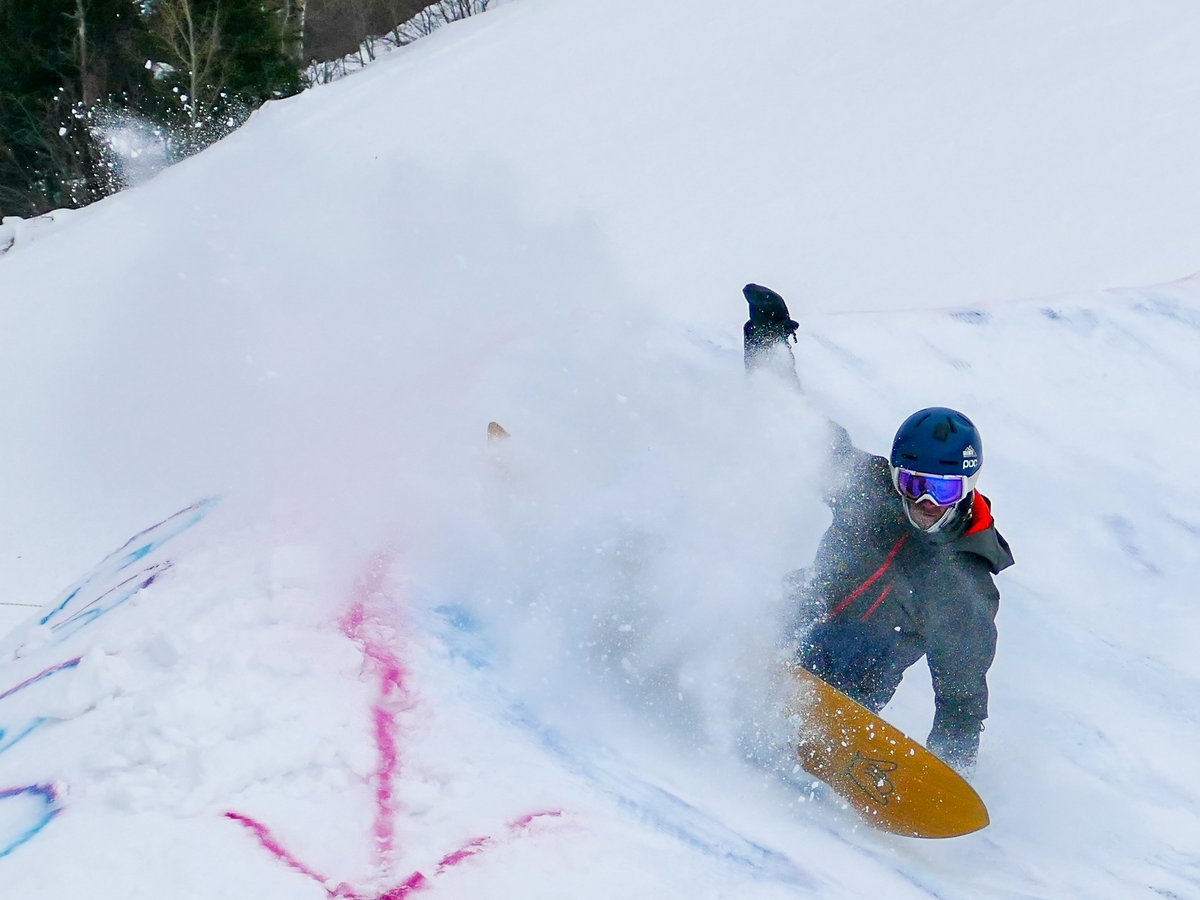 howelsenhill's tweet photo. Hope you were able to catch the wave this past weekend. The unique quarter-pipe feature provided a fun time during the Howie Wowie Wave Bash! https://t.co/d2yb8vJsEW