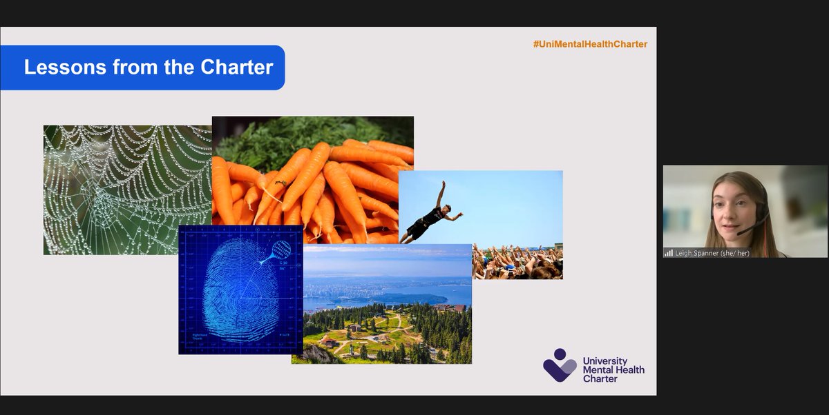 HealthyCampuses's tweet photo. An engaging and interactive workshop by Leigh Spanner from #UBC Mental Health Charter on "Activating a whole university approach to mental health &amp; wellbeing: lessons from the UK’s Mental Health Charter". #HMHC2023 #MentalHealthMatters https://t.co/gAT4e32Isj