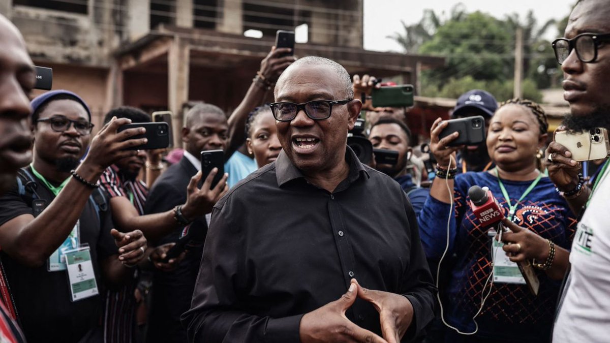 therealbeefrosh's tweet photo. Nigerians 🇳🇬, have faith in the man you've chosen to lead you. The story isn't over.
Peter Obi has a plan. 
RETWEET MASSIVELY 

#labourpartynigeria . President Elect . ASUU . Femi Falana . Amaechi . Jonathan https://t.co/QfWW06ZZ90