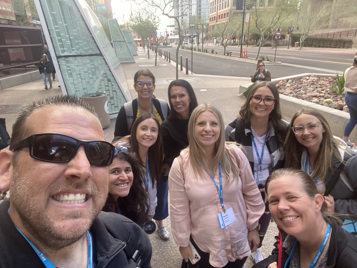 thedigitalnest's tweet image. A team of Falcon teachers are experiencing the PLC conference over the next 3 days. #day1learning #commit #focusonlearning