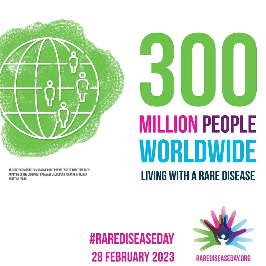 AMB1179's tweet photo. It’s #RareDiseaseDay!  One in ten Americans have a rare disease or condition, including me.  I also grew up with two younger brothers with an even more rare genetic disorder. Rare disease awareness and research matter. Learn more at https://t.co/qi4dXfUFFE. https://t.co/AbgP61kXol