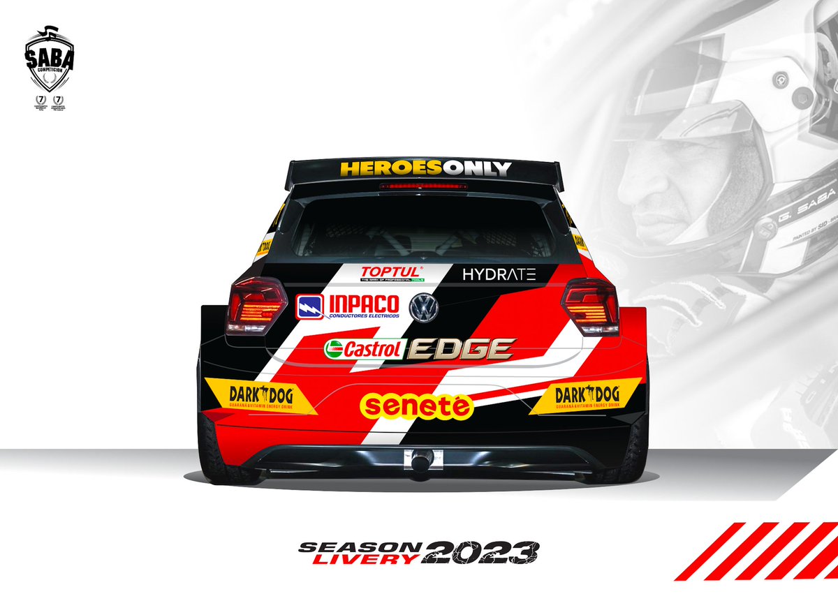 jorge_basualdo's tweet photo. #RallyPy Esta es la nueva decoración que tendrá el VW Polo GTI R5 de @GUS_SABA para la temporada 2023 del @rallypy
#CampeonesPy #PasiónTuerca #920AM #RNP #1120AM #RallyMas https://t.co/zombOAY4A7