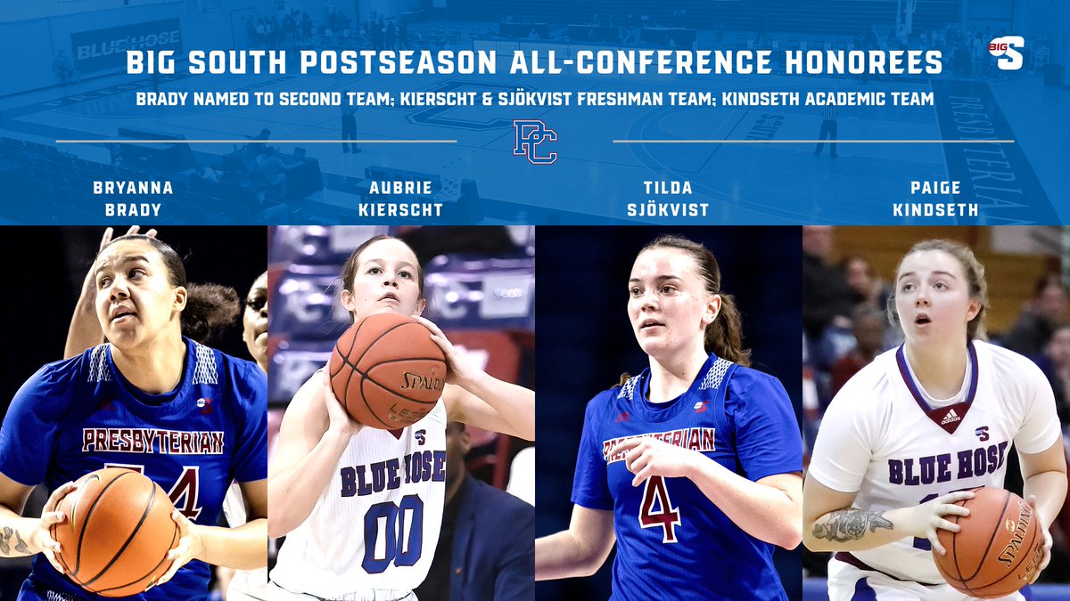 Brady Leads Quartet Earning Big South Postseason Honors

📰: bit.ly/3ZtT2pe

#GoBlueHose | #FamilyMatters