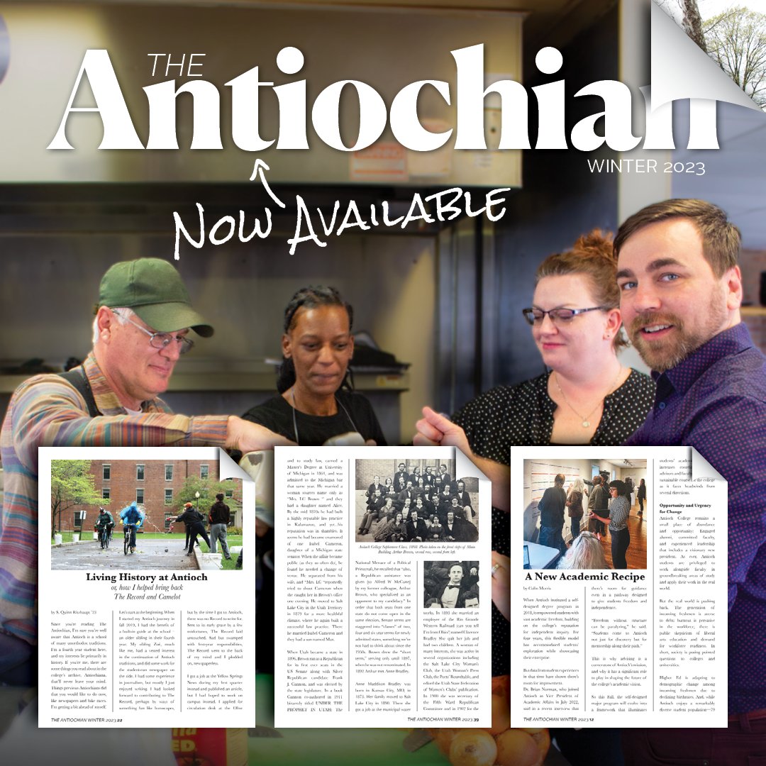 For the first time since 2020...
a new Antiochian magazine has arrived!

Check out our exciting new digital issue:

issuu.com/antiochcollege…