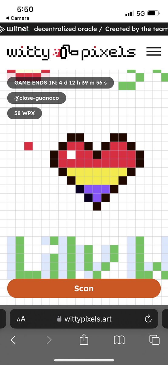 My #WittyPixel art! Hehe. 
#ETHDenver