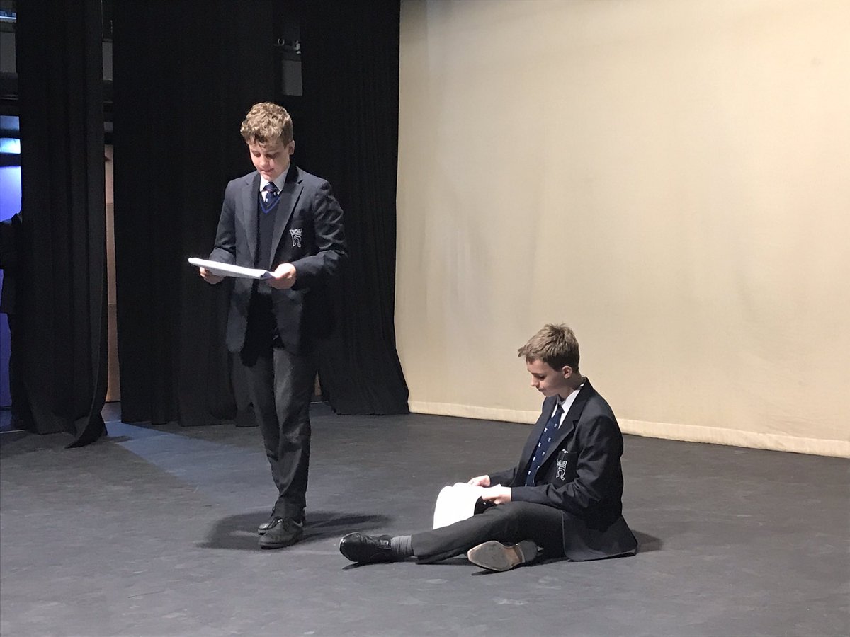 Year 9 started the half term brilliantly with energy and effective team working followed by collaboration and creative work around scenes from Blood Brothers.