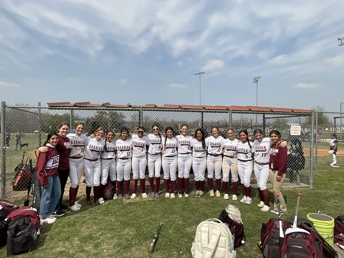 The Arabians will start their first round of district against Pearsall! The game will be at 5pm come out and support! Let’s go Arabians 🥎