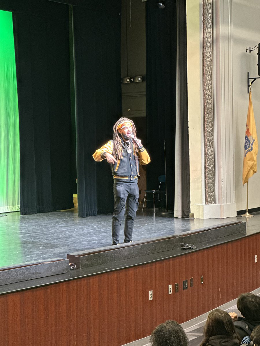 Carteret High School held a beautiful Black History Month Celebration with poetry readings, a Rampage Step Squad performance, Afro-Caribbean dancing, Keynotes and Breakout Sessions with hip hop artist, Dee-1 and Ms. Tiera Williams, the USA's Miss District of Columbia 2023.